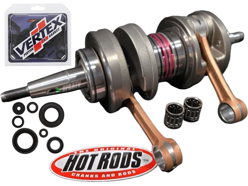 Yamaha Banshee Hot Rods Hotrods Engine Crankshaft Crank Bearings Vertex Seal Kit