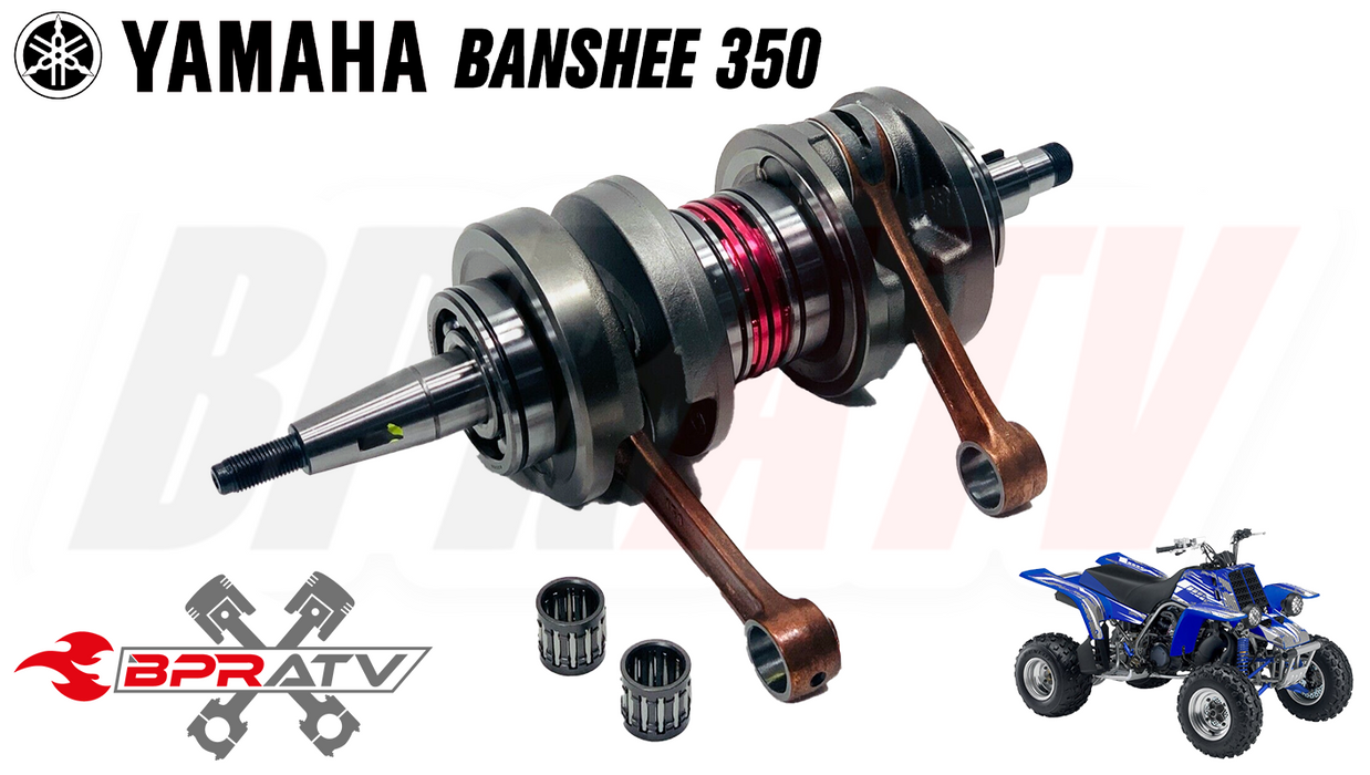 Yamaha Banshee 350 115mm Long Rod Stroker Crank +4mm +4 Wrist Bearing Crankshaft