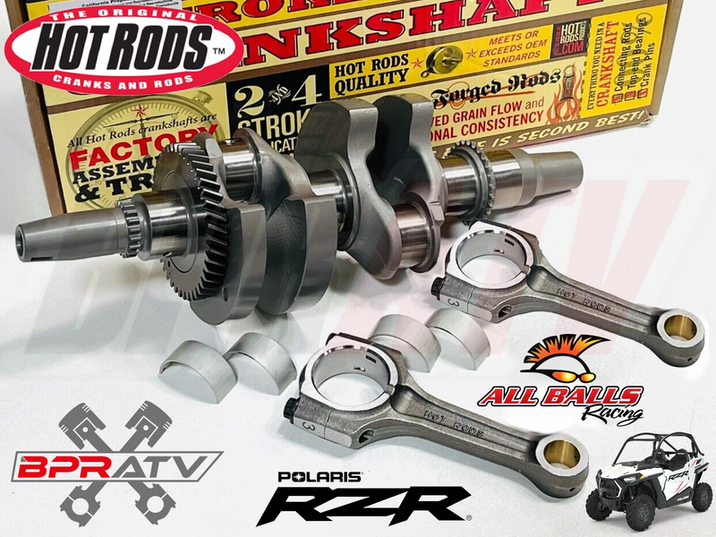 11-12 Polaris RZR XP 900 XP 4 Complete Engine Rebuild Kit Crank Cylinder Pistons