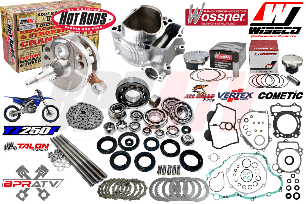 03-13 YZ250F YZ 250F 83mm 320cc Big Bore Stroker +3 Complete Engine Rebuild Kit