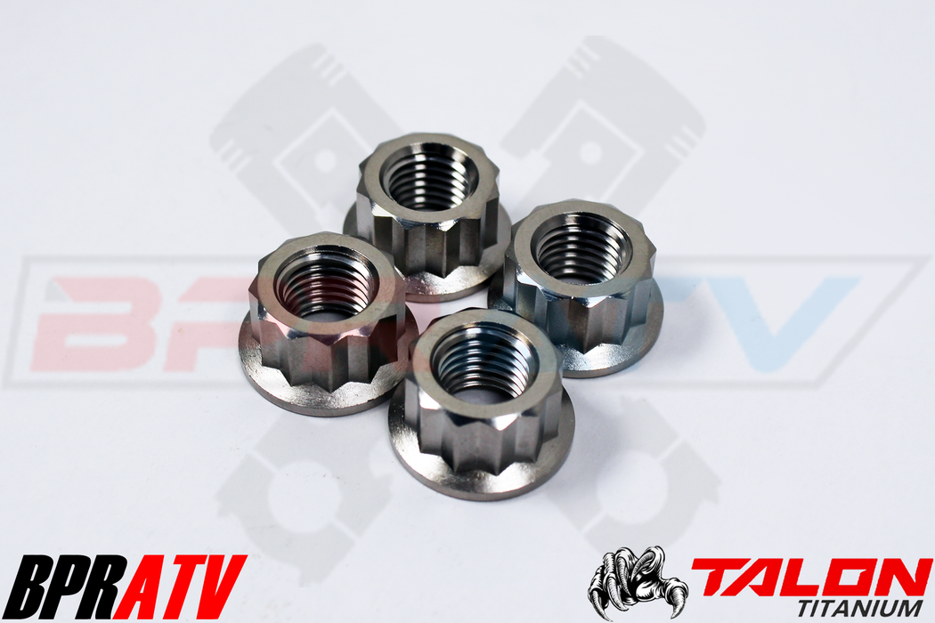 Suzuki LT250 LT 250R F/G Quadracer Titanium Head Studs Stud Bolt Upgrade Kit Set