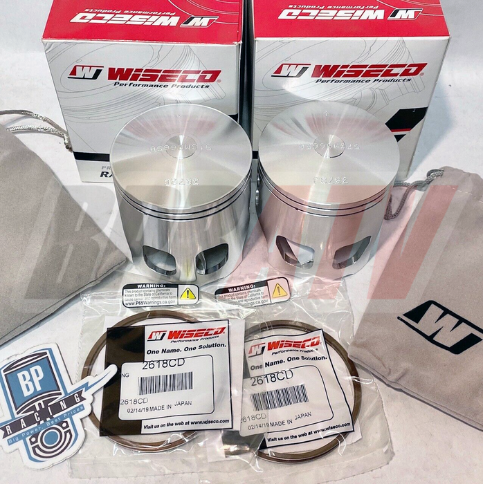 Banshee 64mm Stock Bore 4mil STROKER Wiseco Pistons Bearings Top End Gaskets Kit