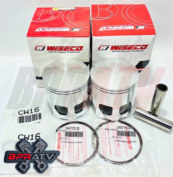 Banshee Athena Big Bore Wiseco Pistons 573M06800 421 Stroker Forged Piston Set