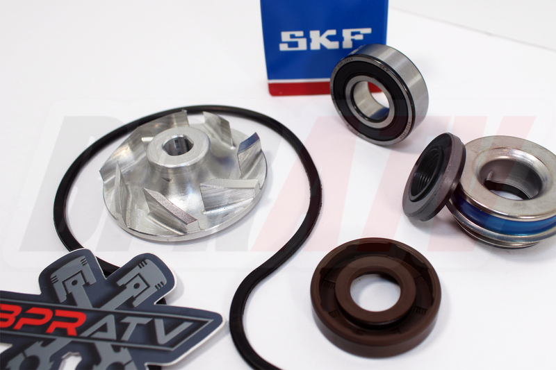 Polaris Ranger XP 800 Water Pump OEM Upgrade Rebuild Kit SKF + BILLET IMPELLER