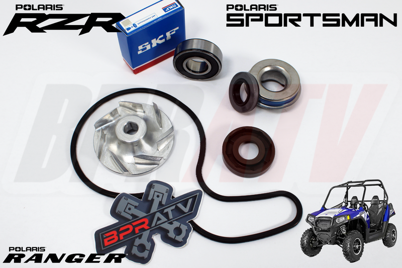 Polaris Ranger XP 800 Water Pump OEM Upgrade Rebuild Kit SKF + BILLET IMPELLER