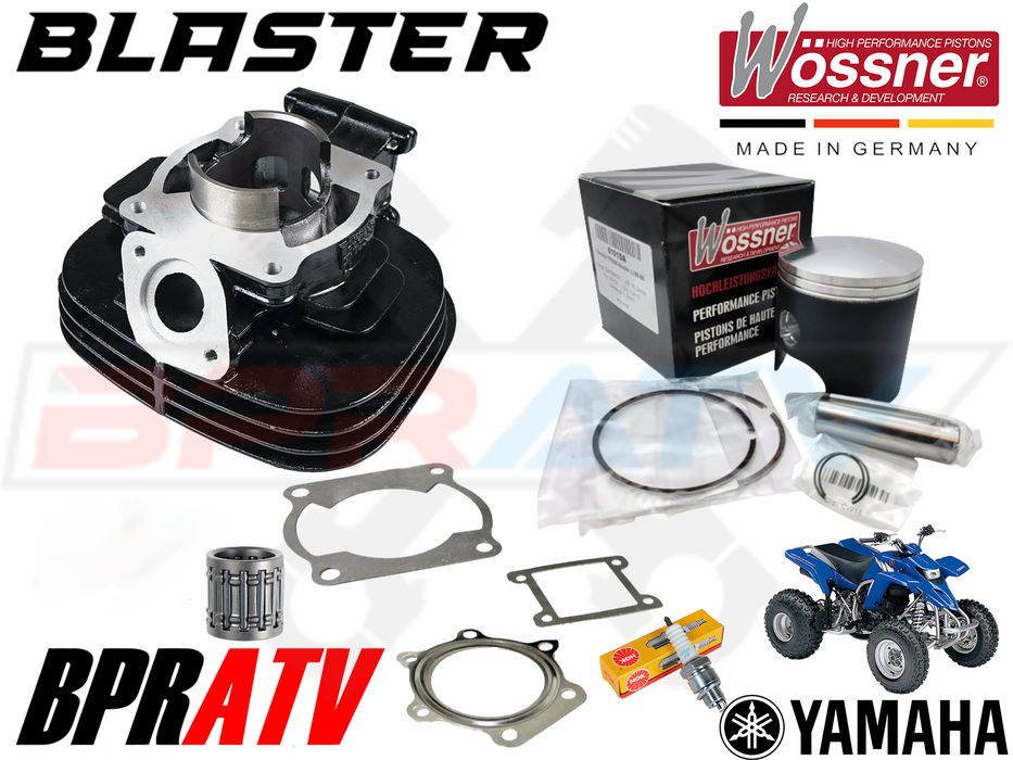 Blaster 200 68mm Big Bore Cylinder WOSSNER Piston WISECO Crank Motor Rebuild Kit