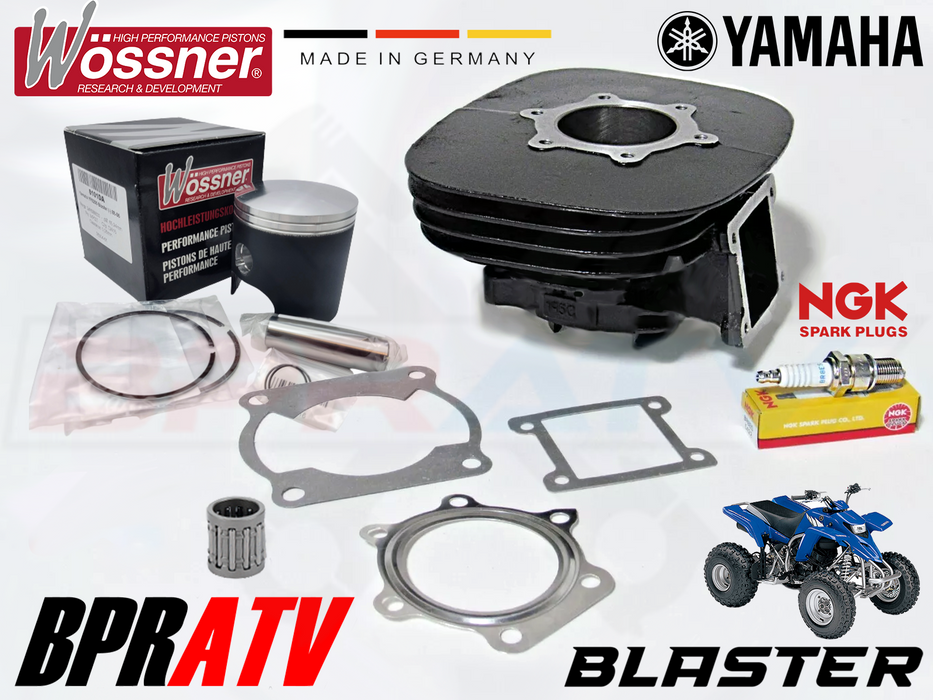 Blaster 200 68mm Big Bore Cylinder WOSSNER Piston WISECO Crank Motor Rebuild Kit