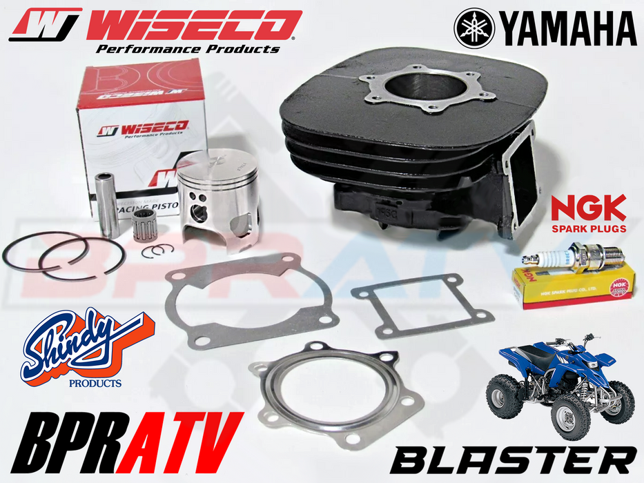 Yamaha Blaster 200 YFS200 WISECO Cylinder Piston Bearing Gasket Top End Kit Set