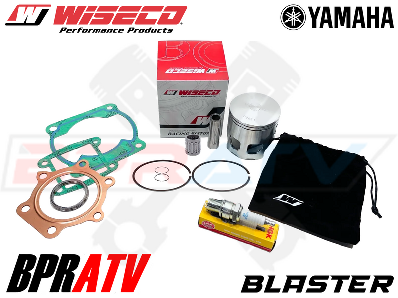 Yamaha Blaster 200 YFS 66 mil Stock OEM Bore Cylinder WISECO Top End Rebuild Kit