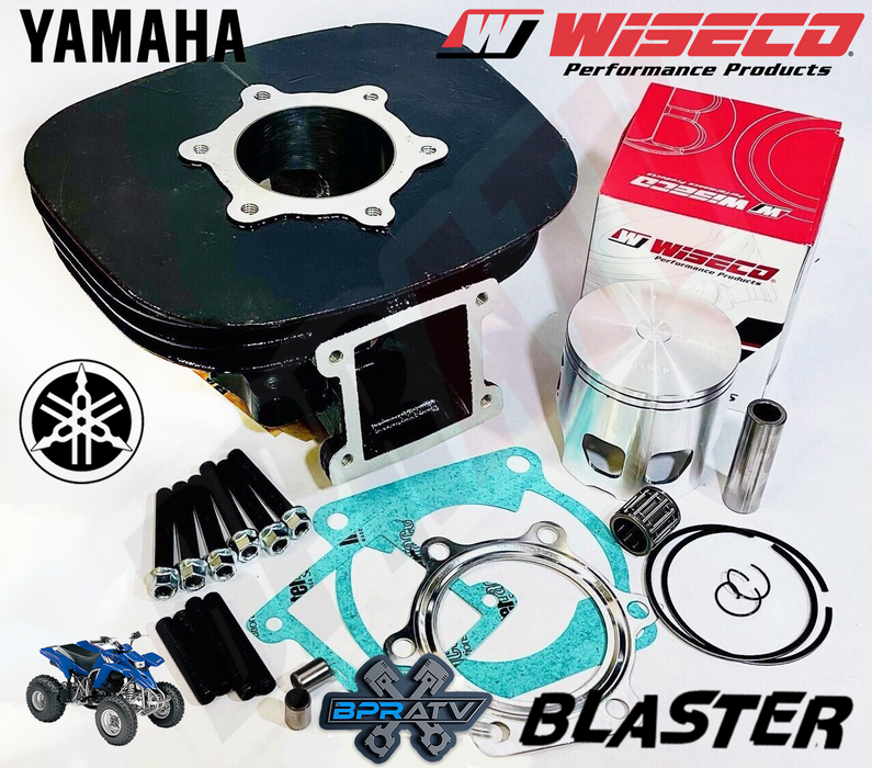 Yamaha Blaster Big Bore Kit 68 mil Cylinder +2 Over Complete Top End Rebuild Kit