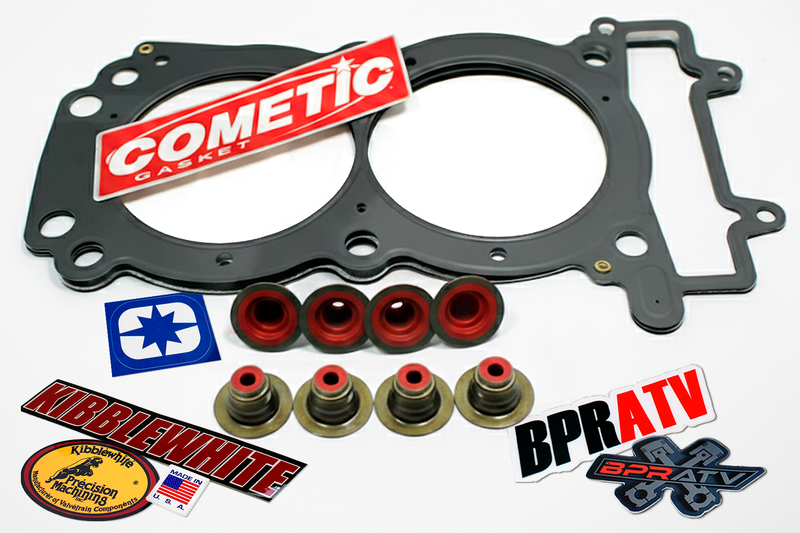Polaris RZR XP Turbo S S4 XP4 MLX 4-Layer Head Gasket Kibblewhite RED Viton Seal