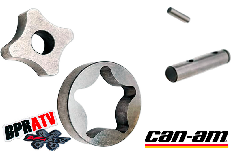 Can-Am 800 Oil Pump Shaft Rotor Gear Kit KN-152 Commander Maverick Rebuild K&N