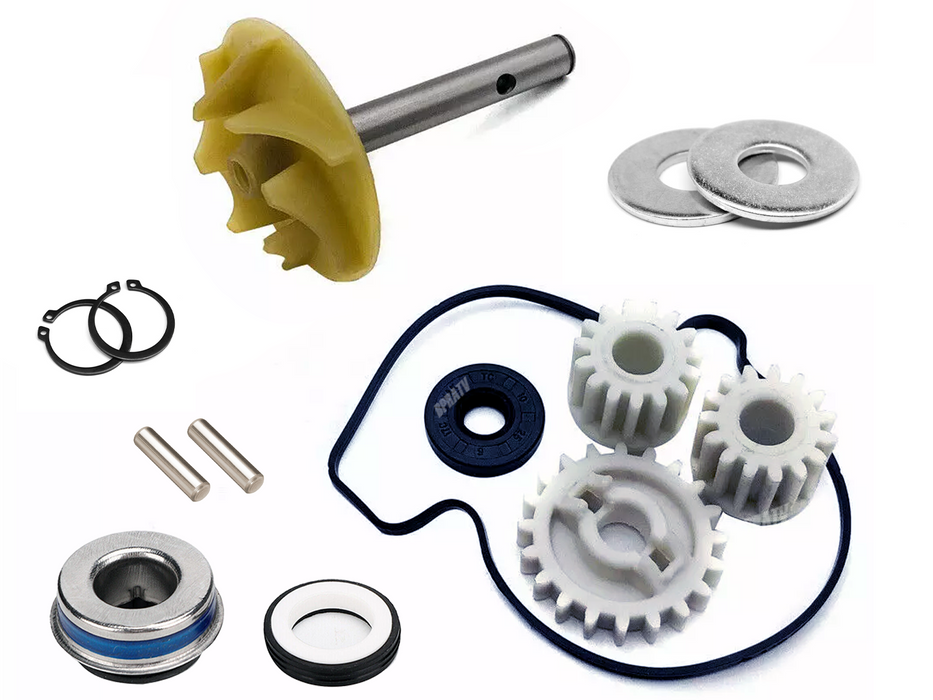 BPR Water Pump Impeller Shaft Rebuild Kit For Can Am 800 1000 EFI Gear Mech Seal