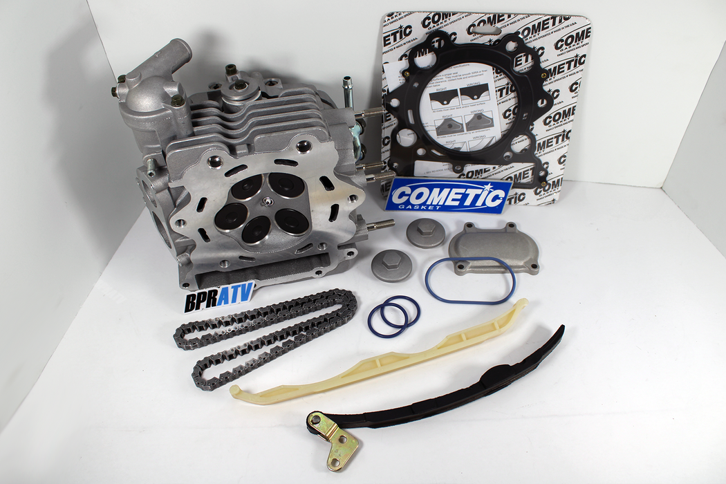 Rhino 660 YFM 660 Assembled Cylinder Head Assembly & Chain Valves Springs Gasket