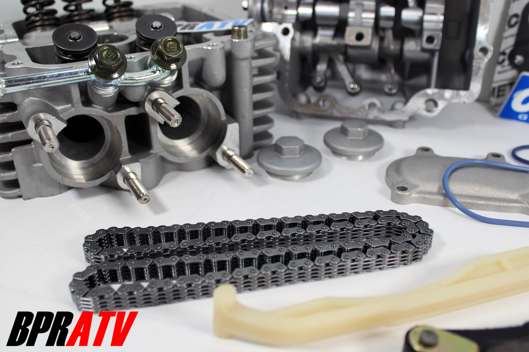 BPRATV Cylinder Head Kit Cam Chain Guide MLS Cometic Gasket for Yamaha Rhino 660