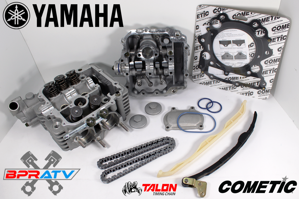 Yamaha Grizzly 660 102mm Big Bore Cylinder Head Assembly Cam Chain Guide Cam Kit