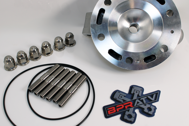 99+ Yamaha YZ250 YZ 250 Stock Bore 66.40mm Replacement Cylinder Head Ti Stud Kit