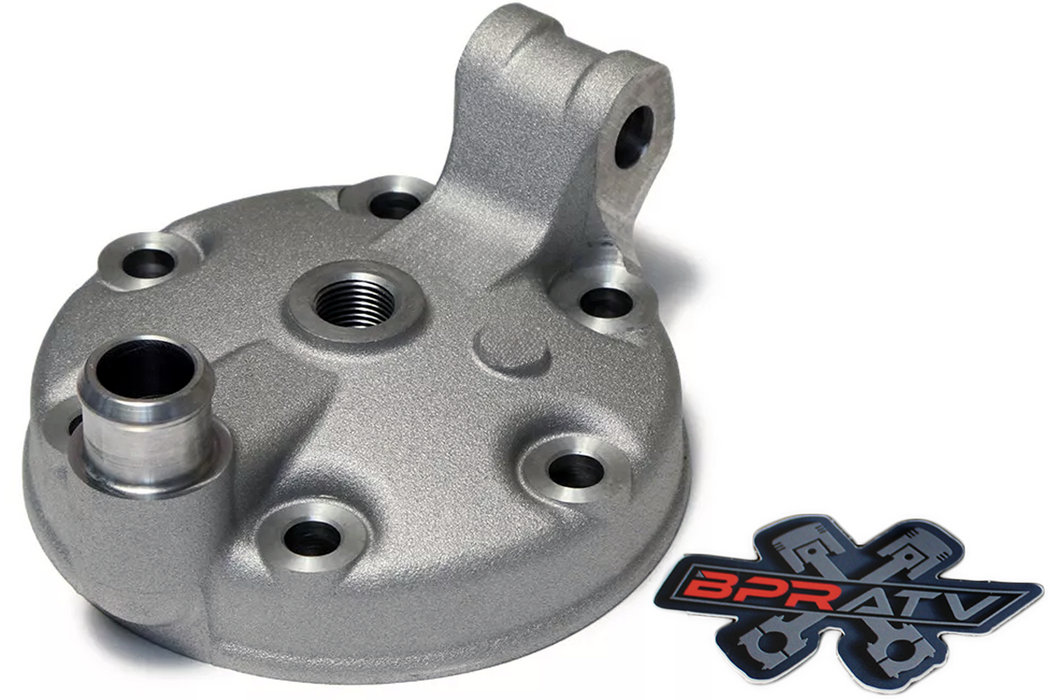 BPRATV YZ250 YZ 250 Stock Bore Replacement Cylinder Head Kit Titanium Acorn Nuts