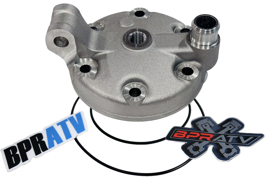 BPRATV YZ250 YZ 250 Stock Bore Replacement Cylinder Head Kit Titanium Acorn Nuts