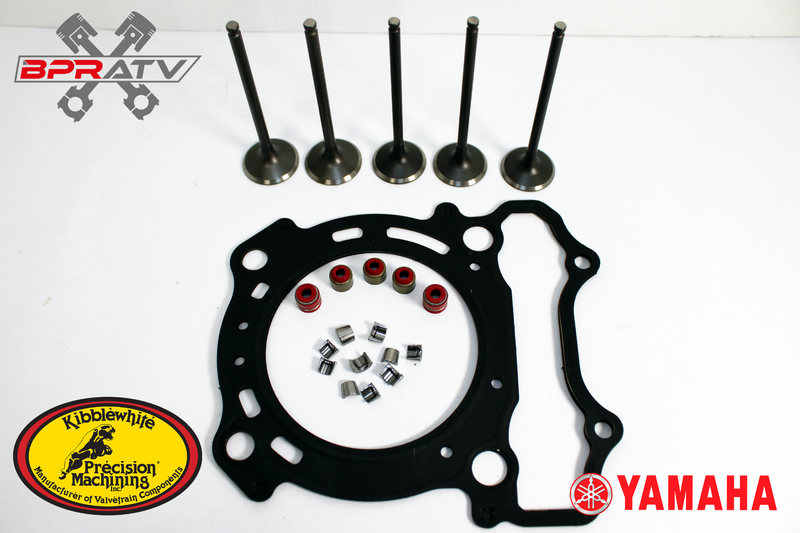 Yamaha YZ250F YZ 250F Intake Exhaust Valves Kit Gasket KIBBLEWHITE Seals Keepers