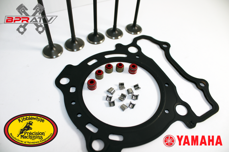 01-13 WR250F WR 250F Intake Exhaust Valves Kit Gasket KIBBLEWHITE Seals Keepers!