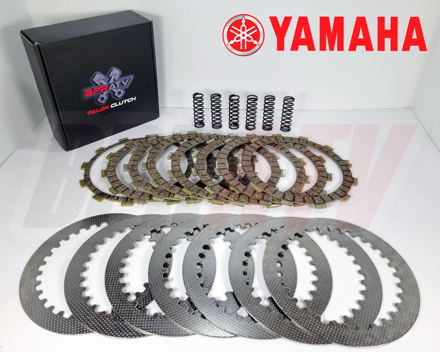 BPRATV Yamaha Banshee YFZ 350 Heavy Duty Steel Fibers Springs 8 Plate Clutch Kit