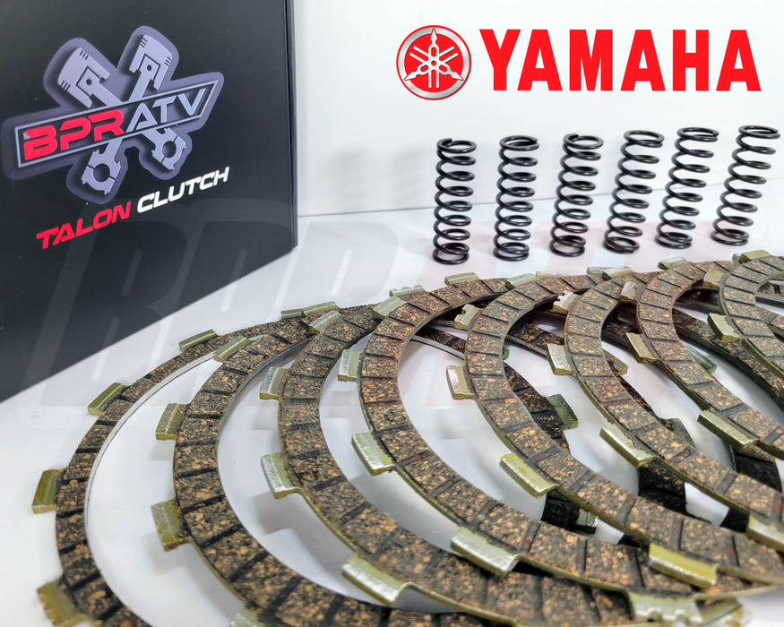 Yamaha Banshee 350 WISECO CNC Black Billet Clutch Basket Gasket & BPR Clutch Kit