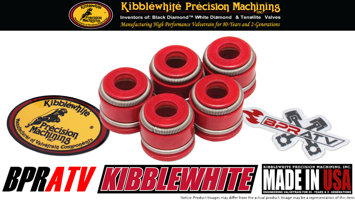 Yamaha YFZ450 YFZ 450 Stock Replacement Kibblewhite Intake Exhaust Valves Seals