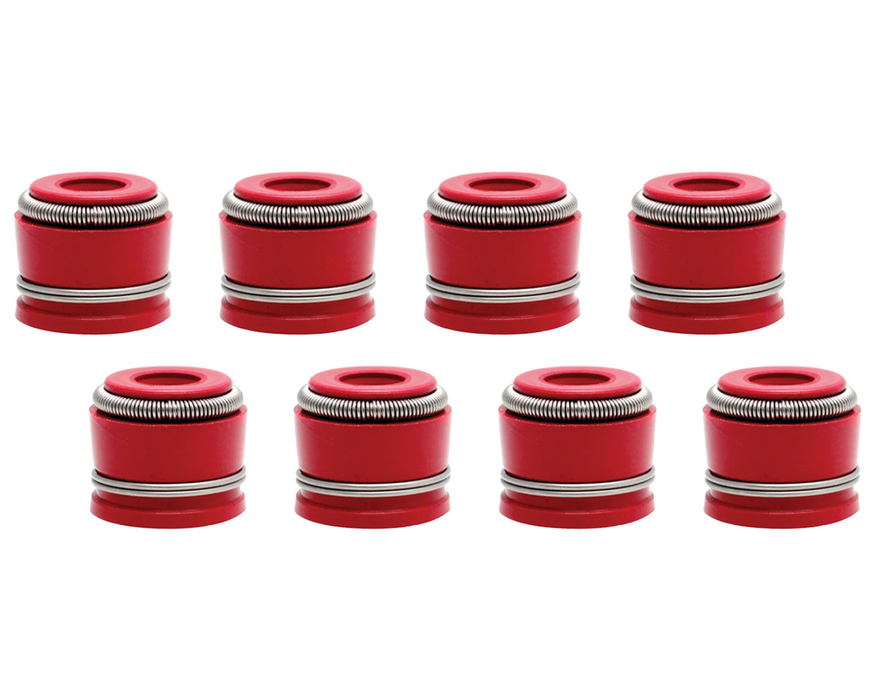 16-21 Honda Pioneer 1000 Head Valve Stem Guide Viton RED Seals Seal Set of 8