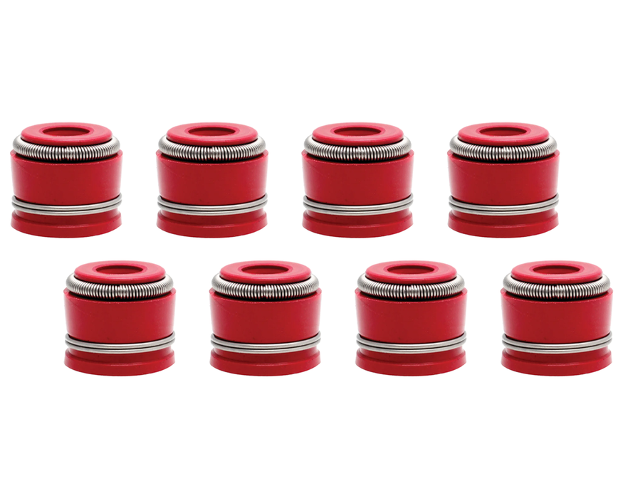 Kawasaki Brute Force 750 Kibblewhite Red Viton Valve Stem Guide Seals Seal Set 8