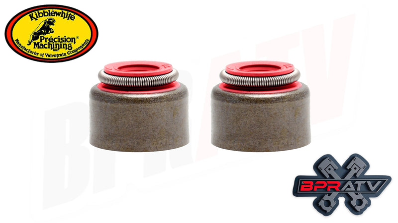 19-25 Grizzly 700 YFM700 Intake Exhaust Valve Kit KIBBLEWHITE Red Seals Keepers