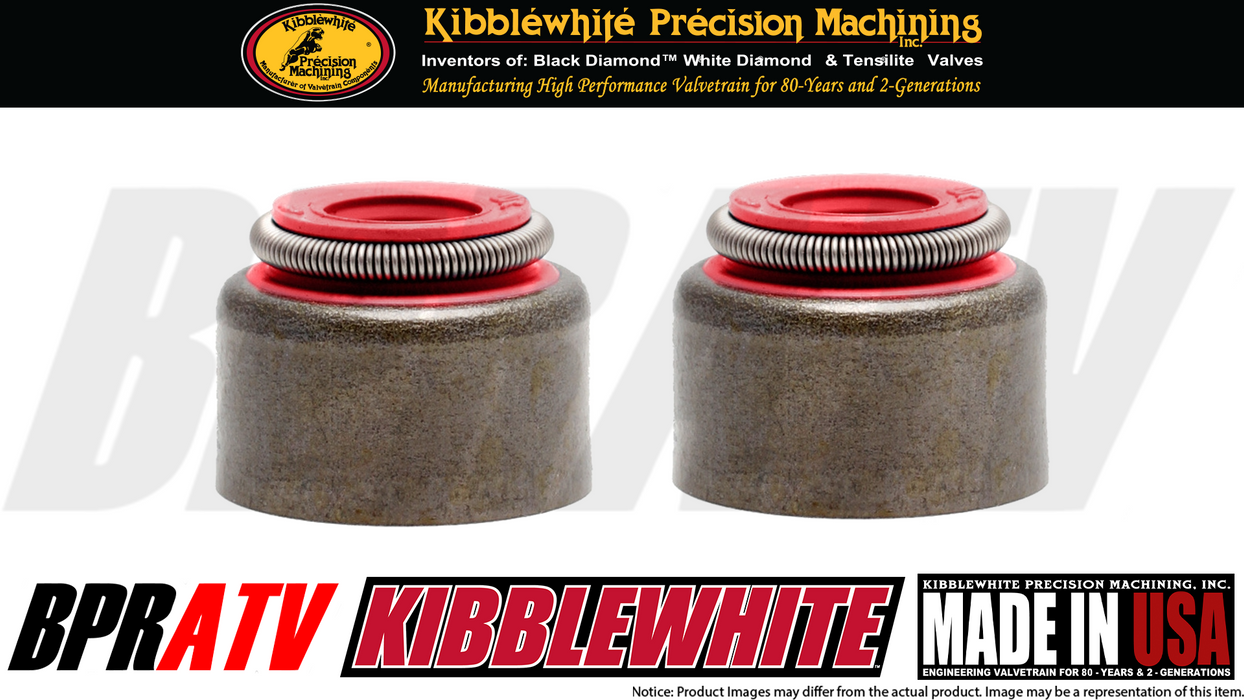 Kibblewhite Titanium Racing Spring Kit Yamaha Raptor 250 Springs Retainers Seals