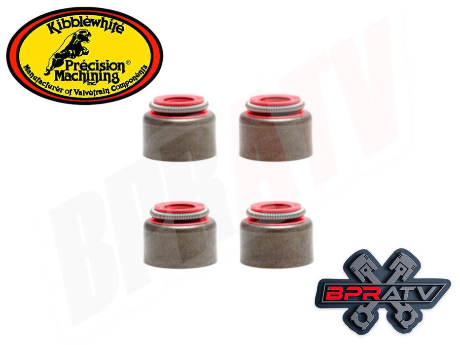 Polaris Predator 500 Outlaw 500 Kibblewhite Red Viton Valve Stem Guide Seals (4)