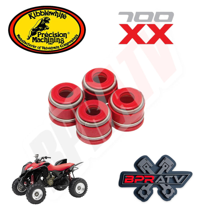 Honda TRX700XX TRX 700XX Stock Bore Cometic Top End Gasket Kit & KPMI RED Seals