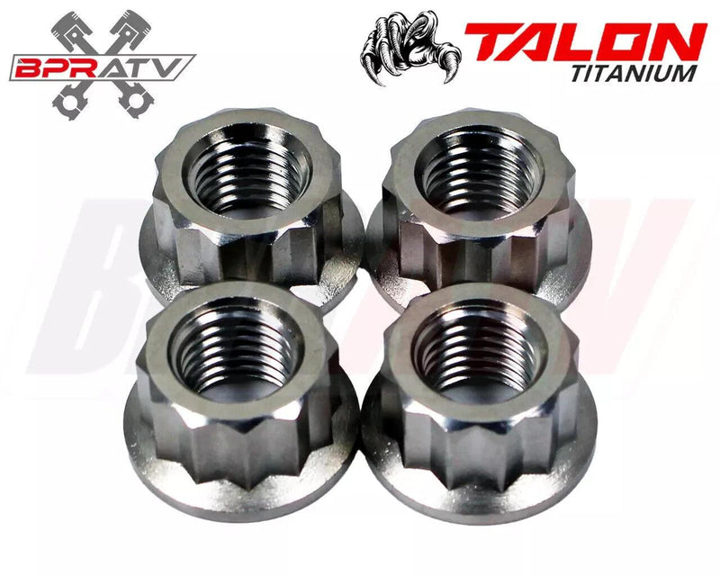 BPRATV 16pc Titanium Lug Nut Set YFZ450/R Raptor Banshee Grizzly Kodiak M10x1.25