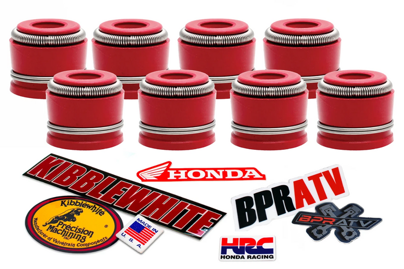 Honda CBX 1979-1982 6-Cylinder Head Viton Red Valve Stem Seals OEM 12209-422-005