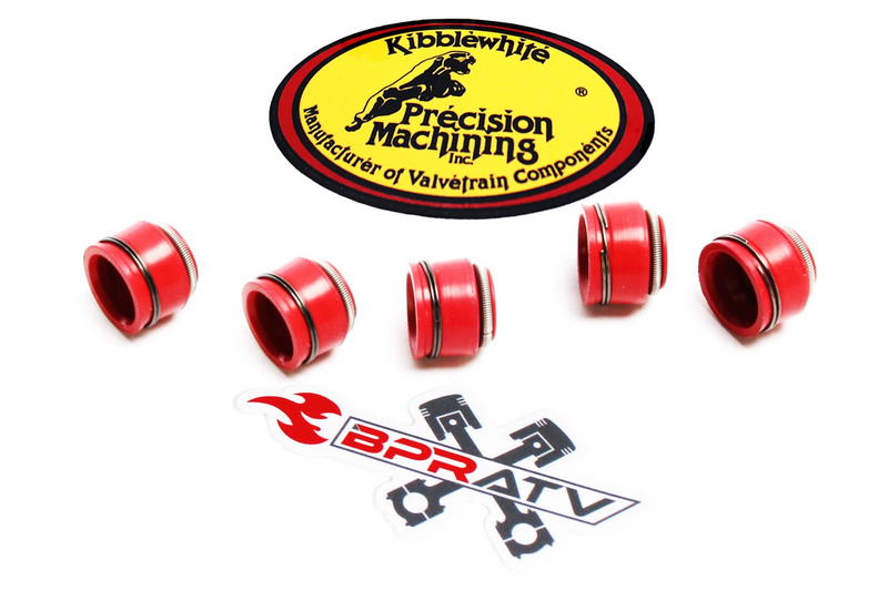 79-82 Honda CBX 6-Cylinder Head Valve Stem Guide Viton RED Seals Seal Set of 24