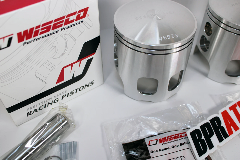 Banshee 64.50mm .020 Over Long Rod Pistons Wiseco Stroker Piston Rings +.50mm US