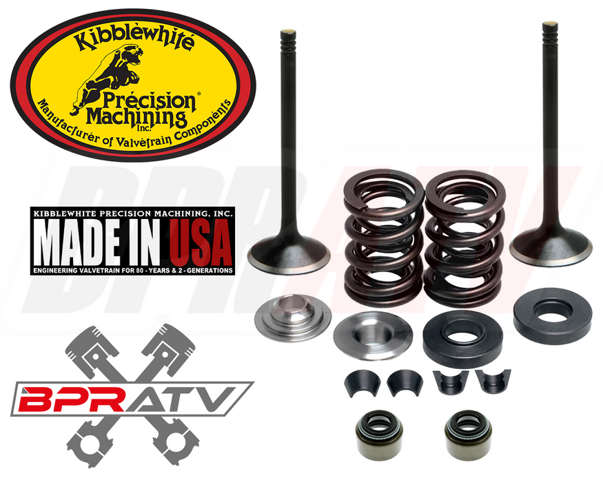 Yamaha Raptor 700 Kibblewhite +2 Intake Exhaust Valves Springs KP Seals Head Kit