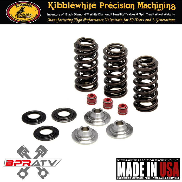 Yamaha YFZ450R 450R SE Kibblewhite Intake Valves Titanium Springs Red Seals Kit