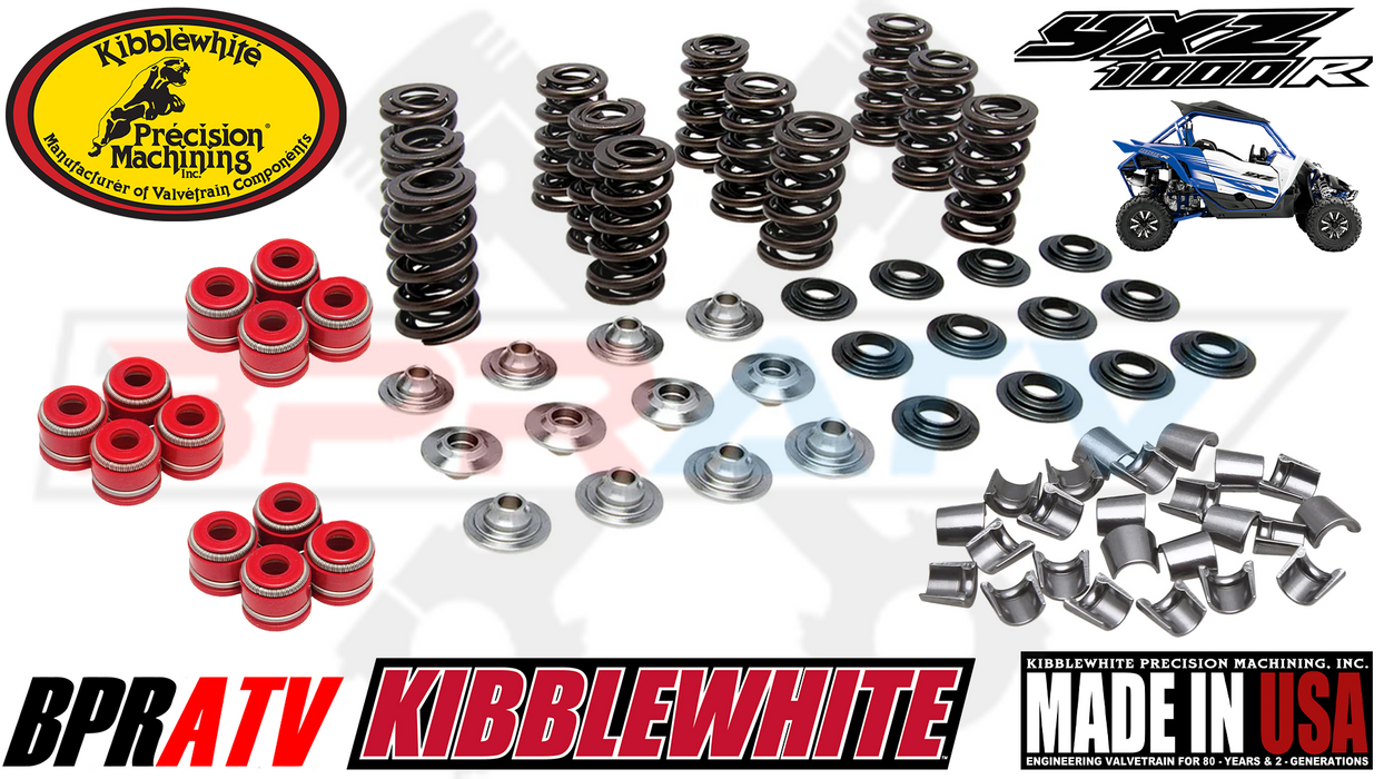 16-24 YXZ1000R YXZ 1000R Kibblewhite TITANIUM Valve Springs Kit KEEPERS + SEALS