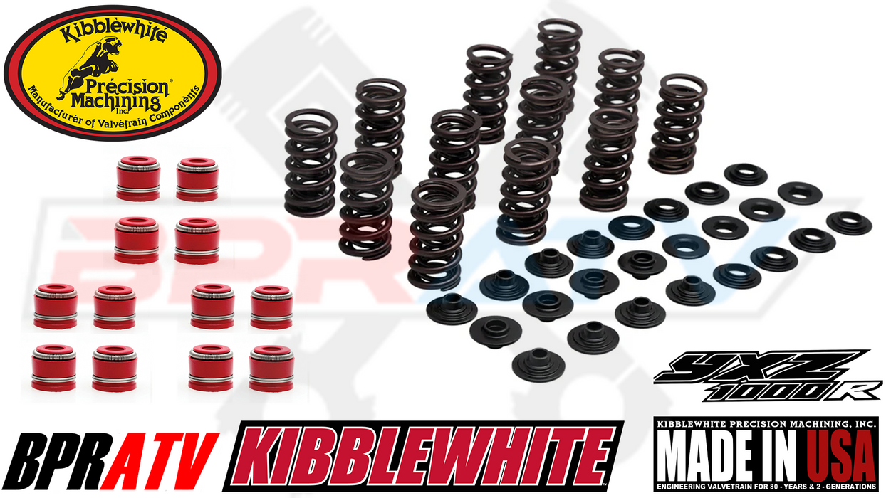 Yamaha YXZ1000R YXZ 1000R Kibblewhite TITANIUM Valve Springs Kit KEEPERS + SEALS