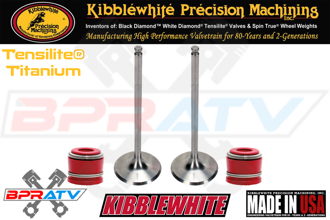 19-24 Yamaha YZ250F YZ WR 250F OEM Kibblewhite Tensilite® Titanium INTAKE Valves