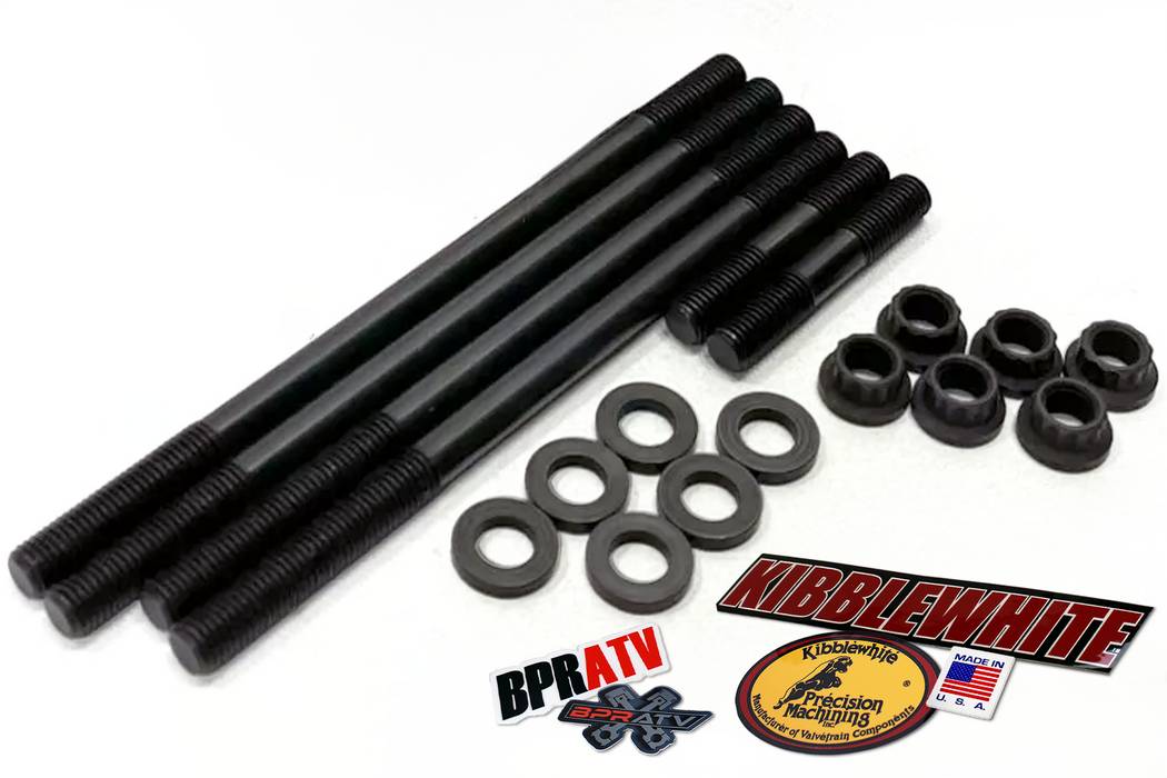 Yamaha Grizzly 700 Kibblewhite Cylinder Head Studs KPMI 80-82450 Head Bolts Kit