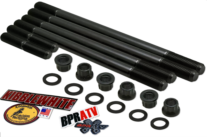 Yamaha Rhino YXR700 Kibblewhite Cylinder Head Studs KPMI 80-82450 Head Bolts Kit