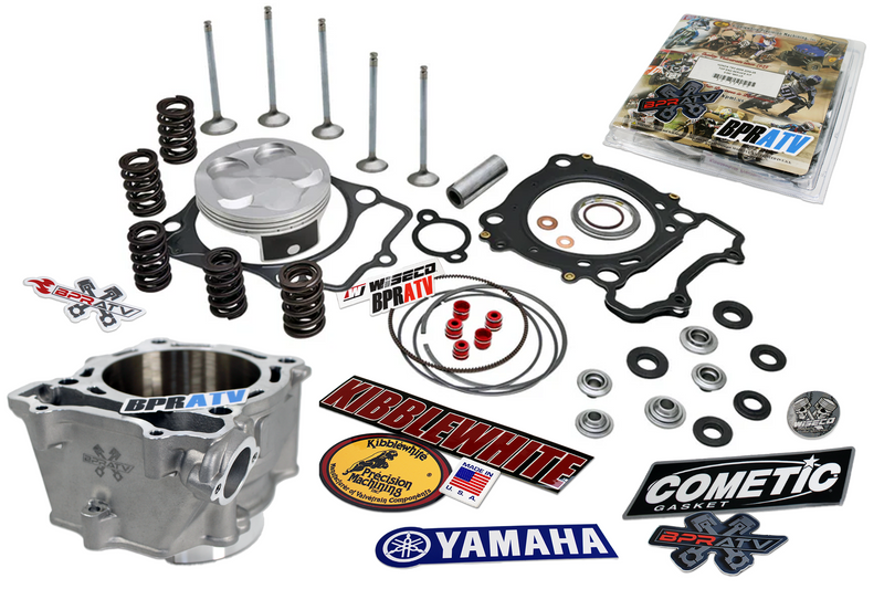 03-06 Yamaha WR450F WR 450F KIBBLEWHITE Top End Piston Kit Valves & Cylinder Kit