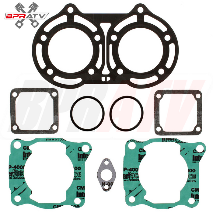 Yamaha Banshee 350 65.25mm Bore Wiseco Pro Pistons Bearings Top End Gaskets Kit