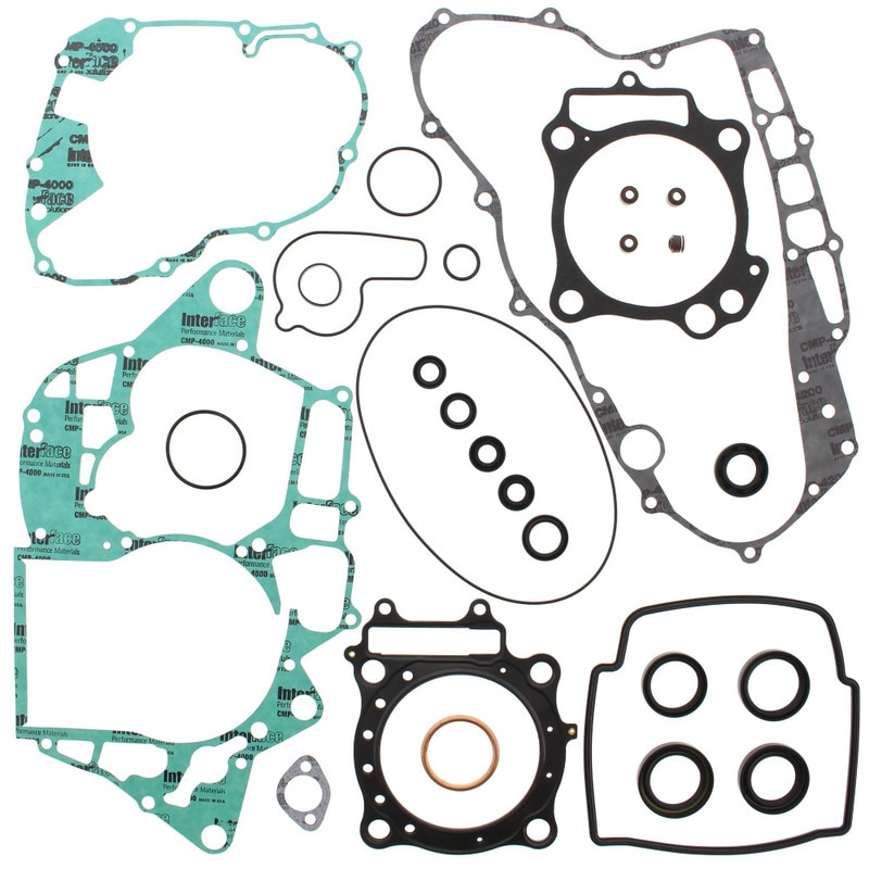 06+ TRX450R TRX 450R Wiseco Piston Hot Rods Crank Gaskets Full Motor Rebuild Kit