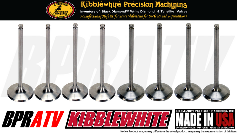 Kibblewhite Precision Valve Kit RED Seals Turbo Polaris RZR Turbo XP Turbo 16-24