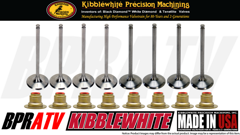 Polaris RZR RS1 Kibblewhite Precision Valve Kit Intake Exhaust Valves RED Seals
